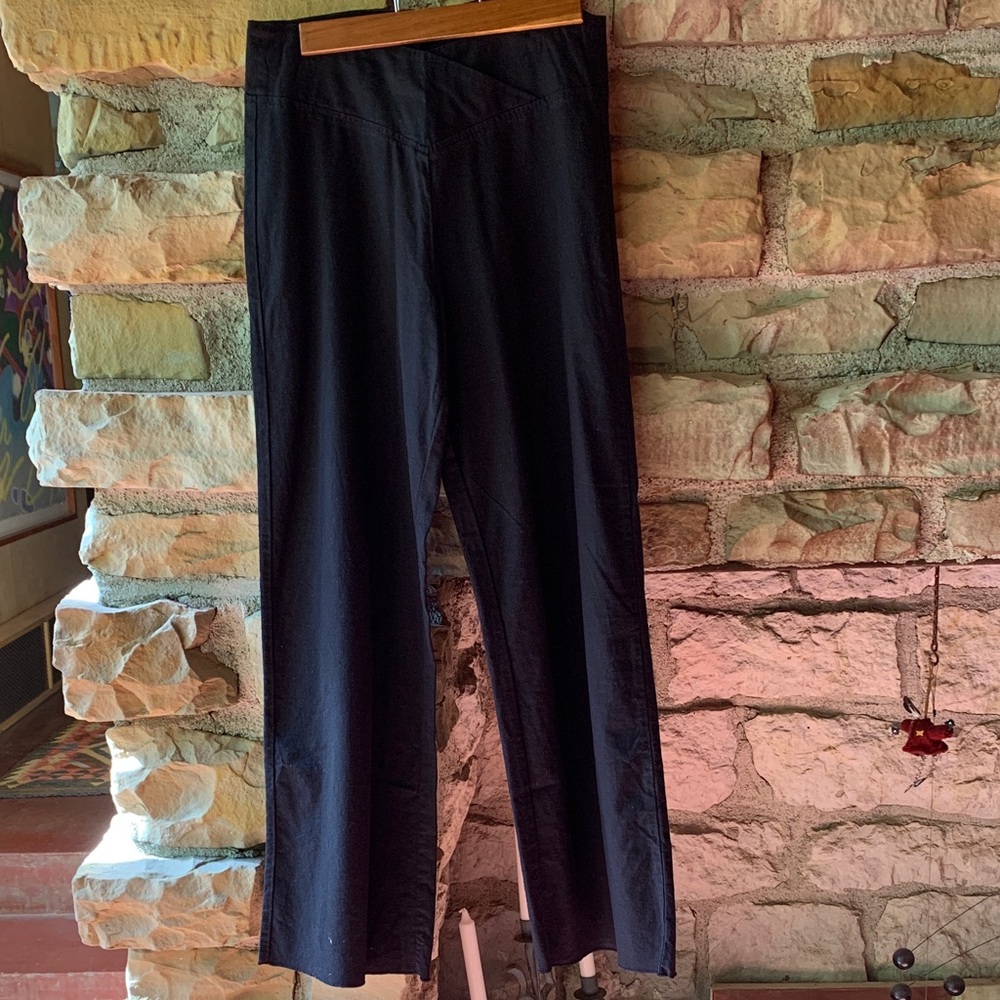 Cynthia Ashby full length straight pants